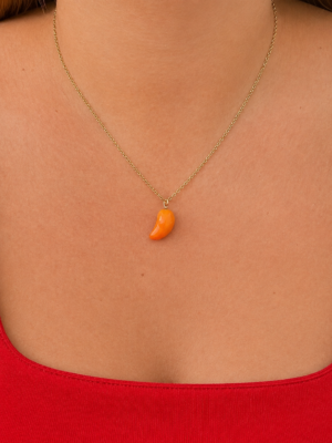 collier simpke dorée mangue 1 Collier Sofia